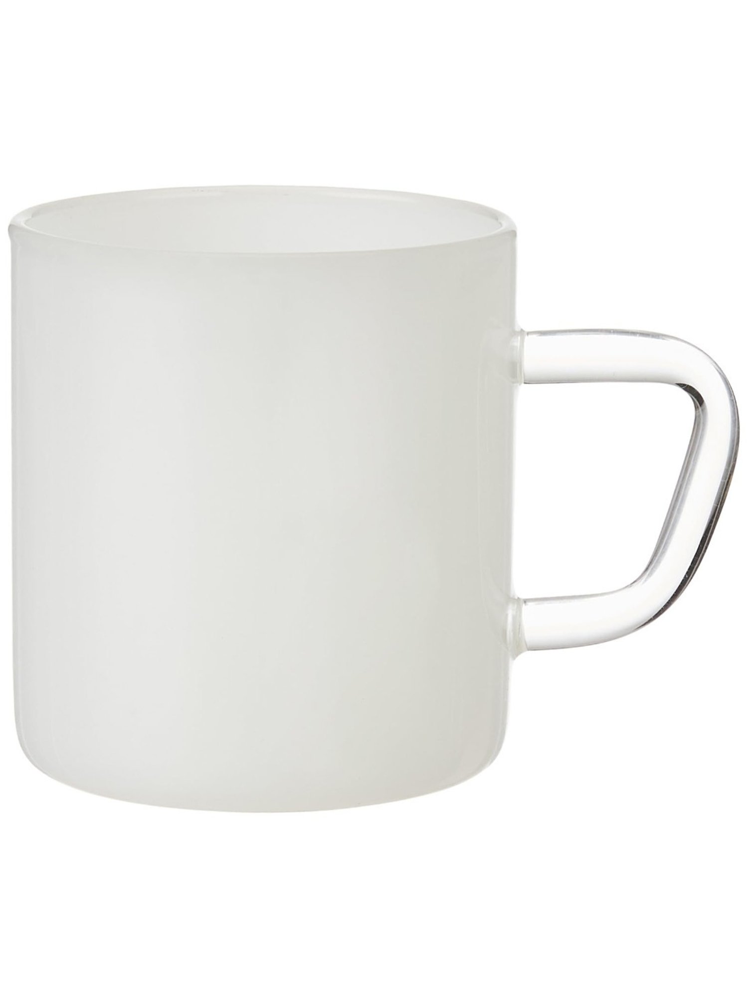 Borosil White Glass Tea Cup - Set of 6 (190 ml)