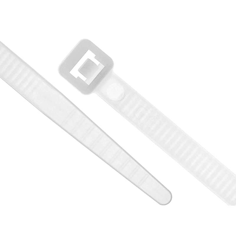 Inch Natural Standard Nylon Cable Tie - 100 Pack