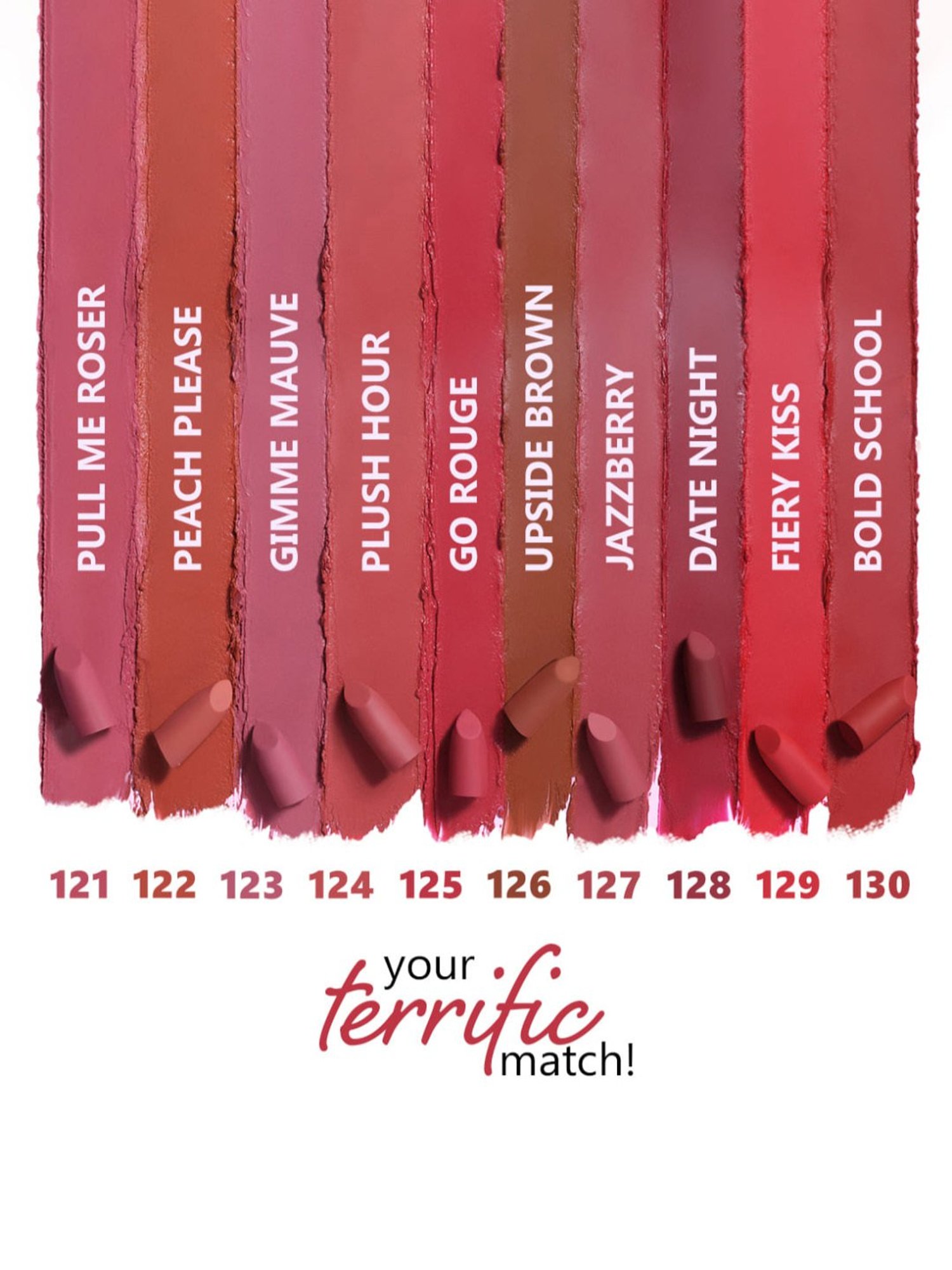 Plum Matterrific Lipstick Plush Hour 124 - 4.2 gm