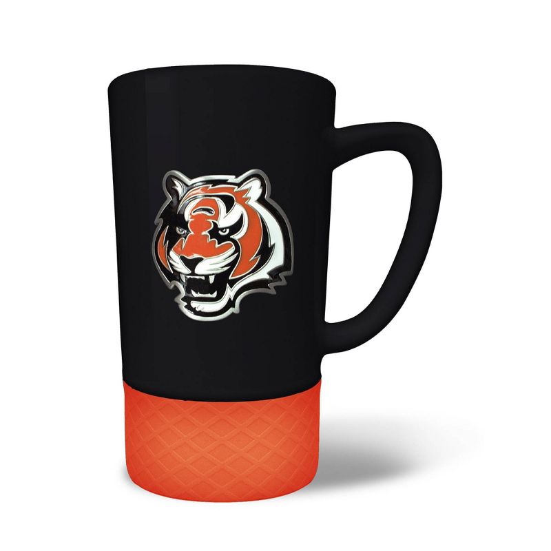 NFL Cincinnati Bengals 15oz Jump Mug with Silicone Grip