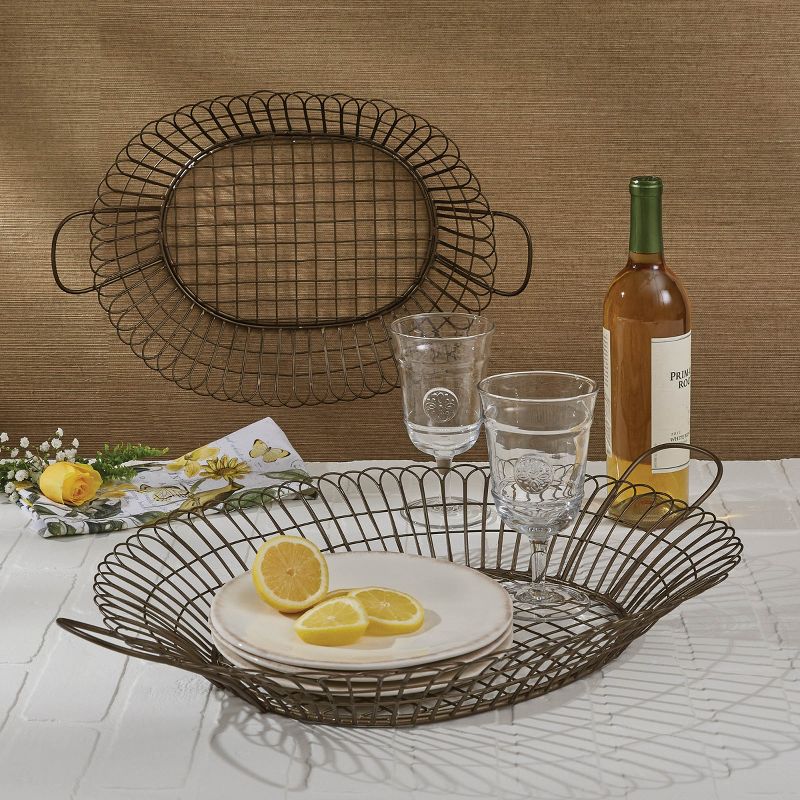 Park Designs Garden Gate Trays Set