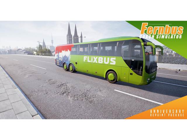 Fernbus Simulator - Anniversary Repaint Package [Online Game Code]