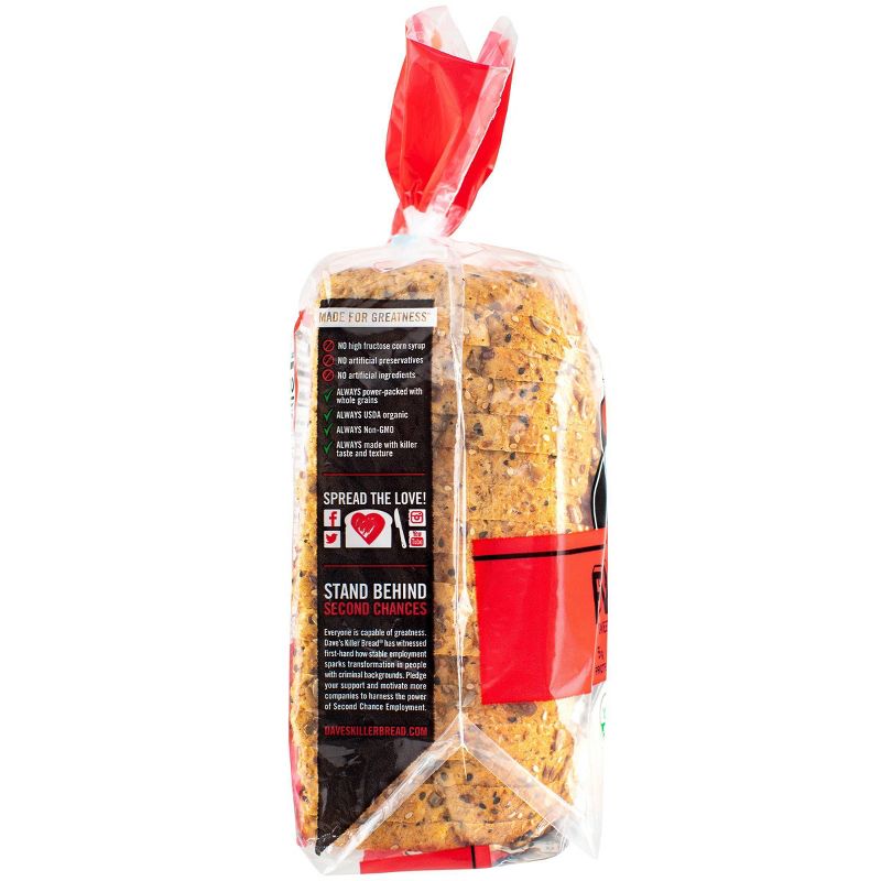 Dave's Killer Bread Organic Powerseed Sandwich Bread - 25oz