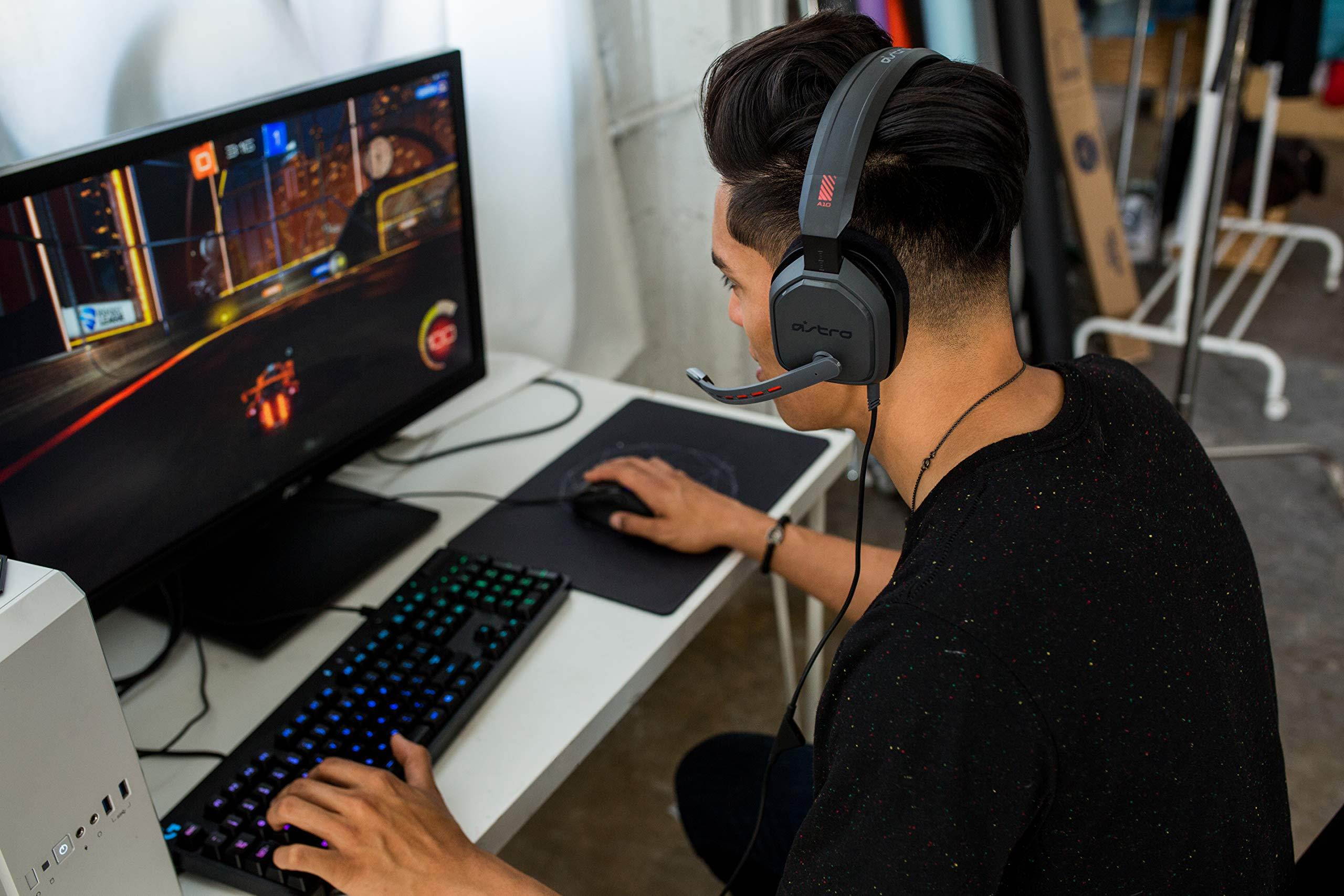 ASTRO Gaming A10 Gaming Headset - Black/Red - PC