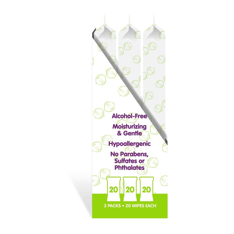 Pampers Expressions Fresh Bloom Baby Wipes 3x - 168ct