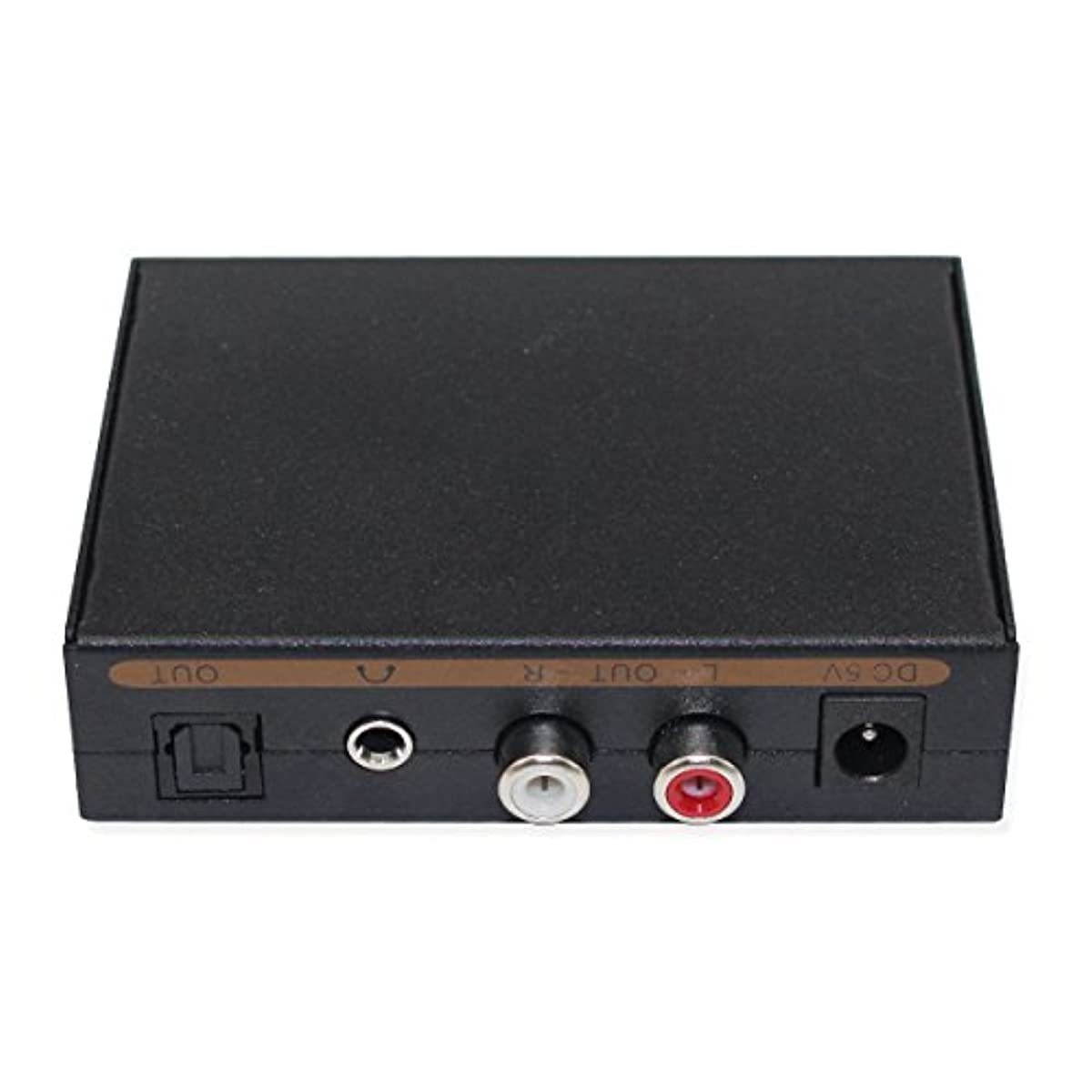 Wiistar Toslink Switch 3x1 Digital Optical Audio Switch 3x1 with Analog RCA and 3.5mm Support 5.1CH 5.1CH/ LPCM2.0/ DTS