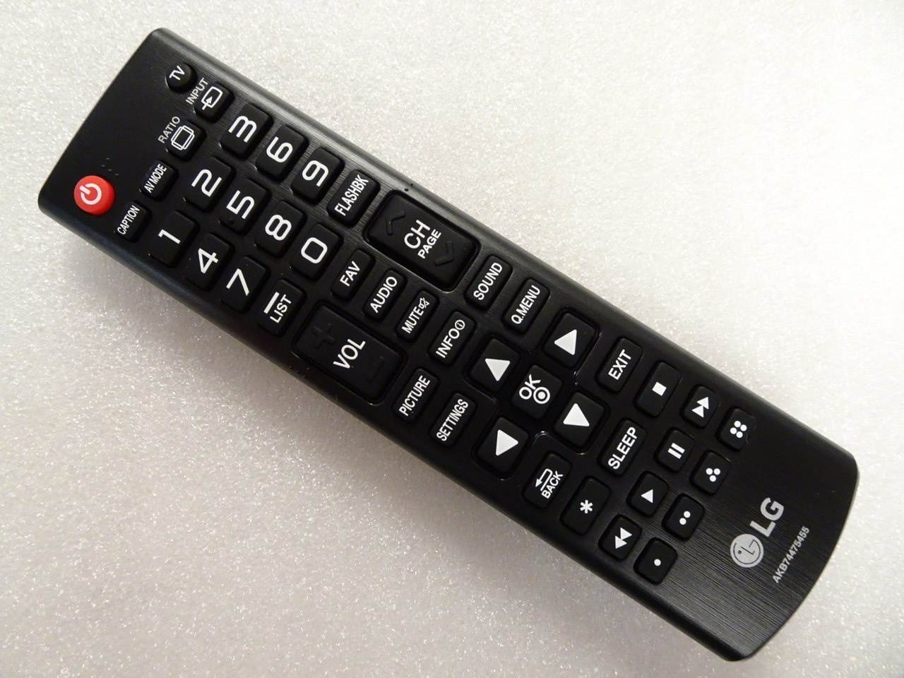 New LG 40LX340H 43LX340H-UA 49LX340H-UA Remote AKB74475455