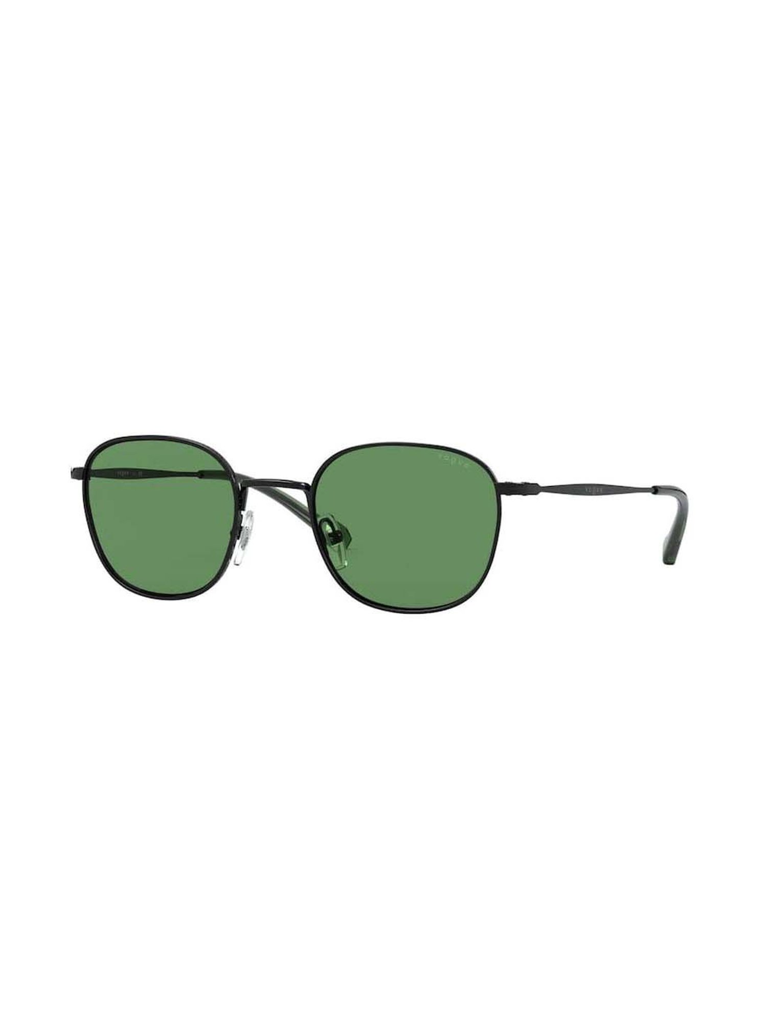 VOGUE EYEWEAR Men UV Protected Green Lens Pillow Sunglasses - 0VO4173S352/251