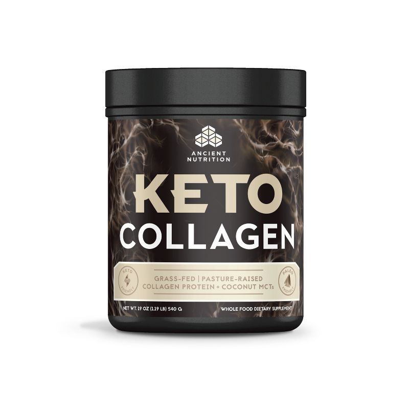 Ancient Nutrition KetoCOLLAGEN Protein Powder - 19oz