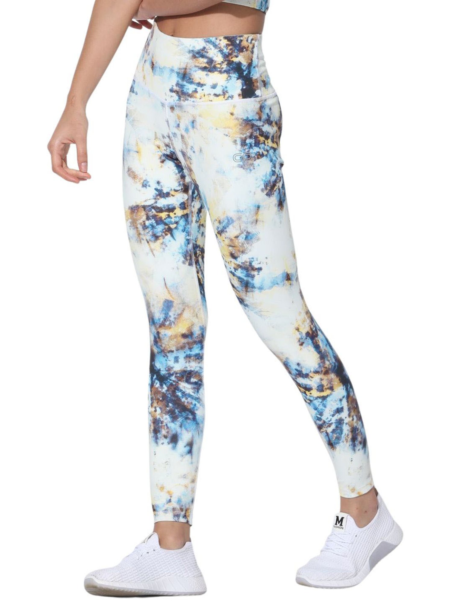 SILVERTRAQ Multicolor Tie - Dye Leggings