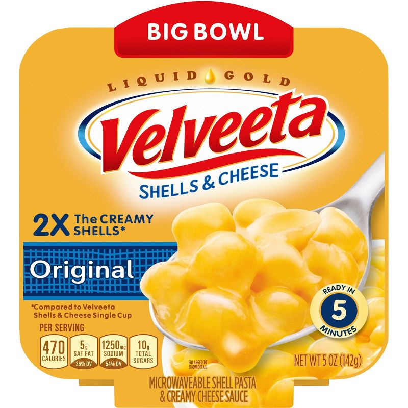 Velveeta Mac & Cheese Bowls Original - 5oz