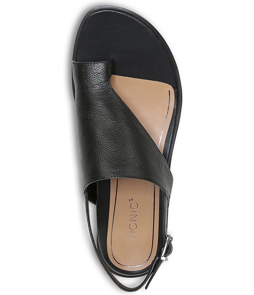 Vionic Ella Leather Thong Sandals