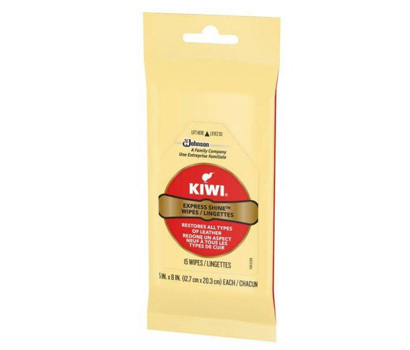 KIWI Express Clean and Shine Wipes 15ct