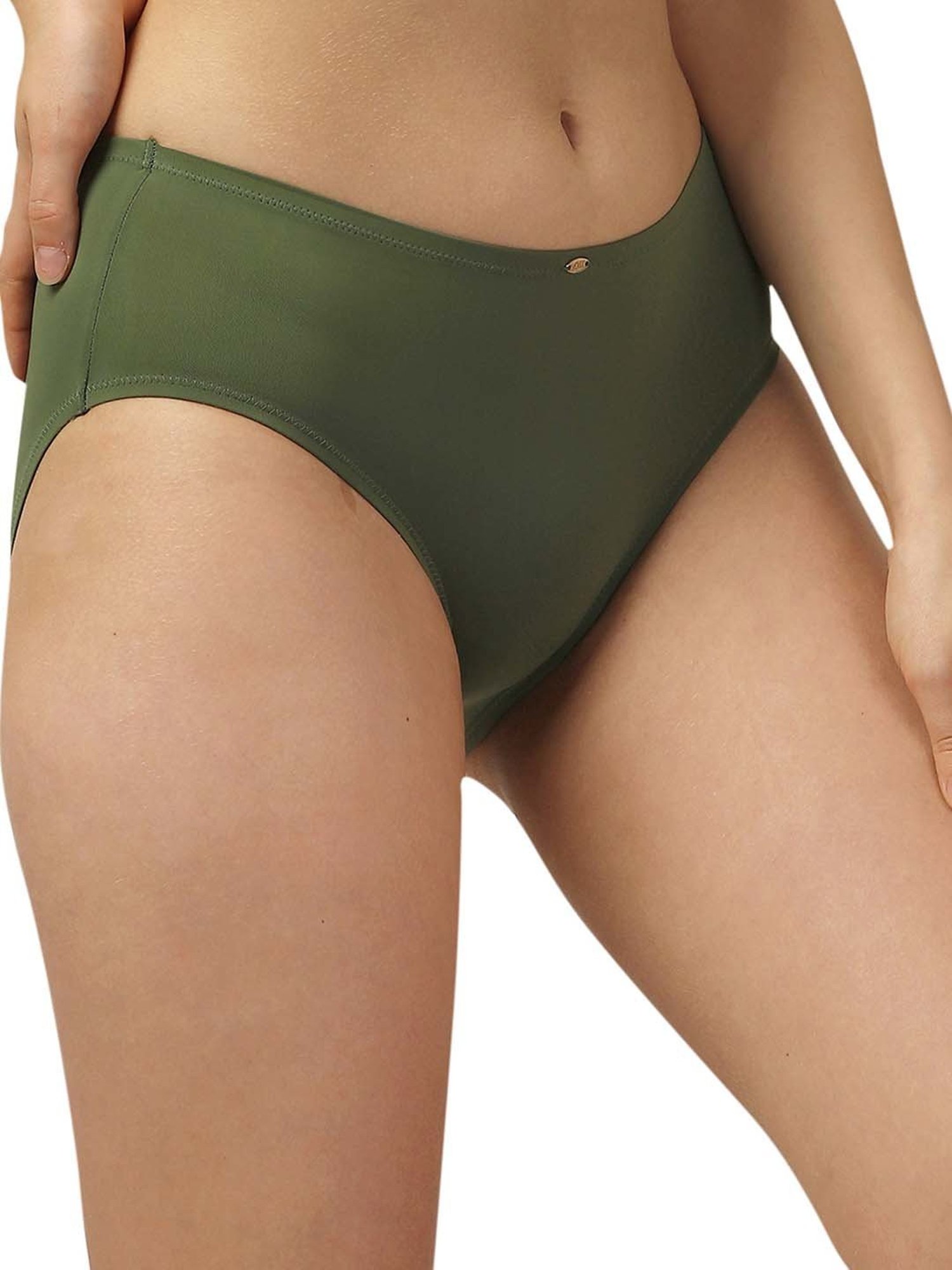 Soie Olive Bikini Panty