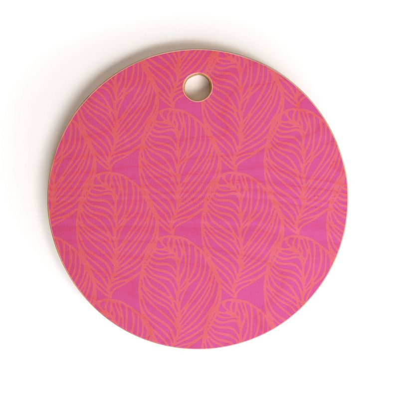 13" Wood Sunshine Canteen Petaluma Dayglo Cutting Board - society6
