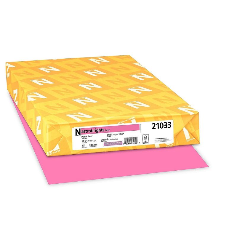 Astrobrights Multipurpose Paper, 24 lbs, 11 x 21033