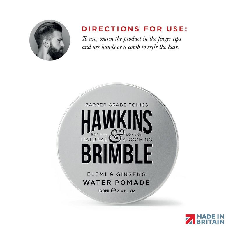 Hawkins & Brimble Water Pomade - 3.4oz