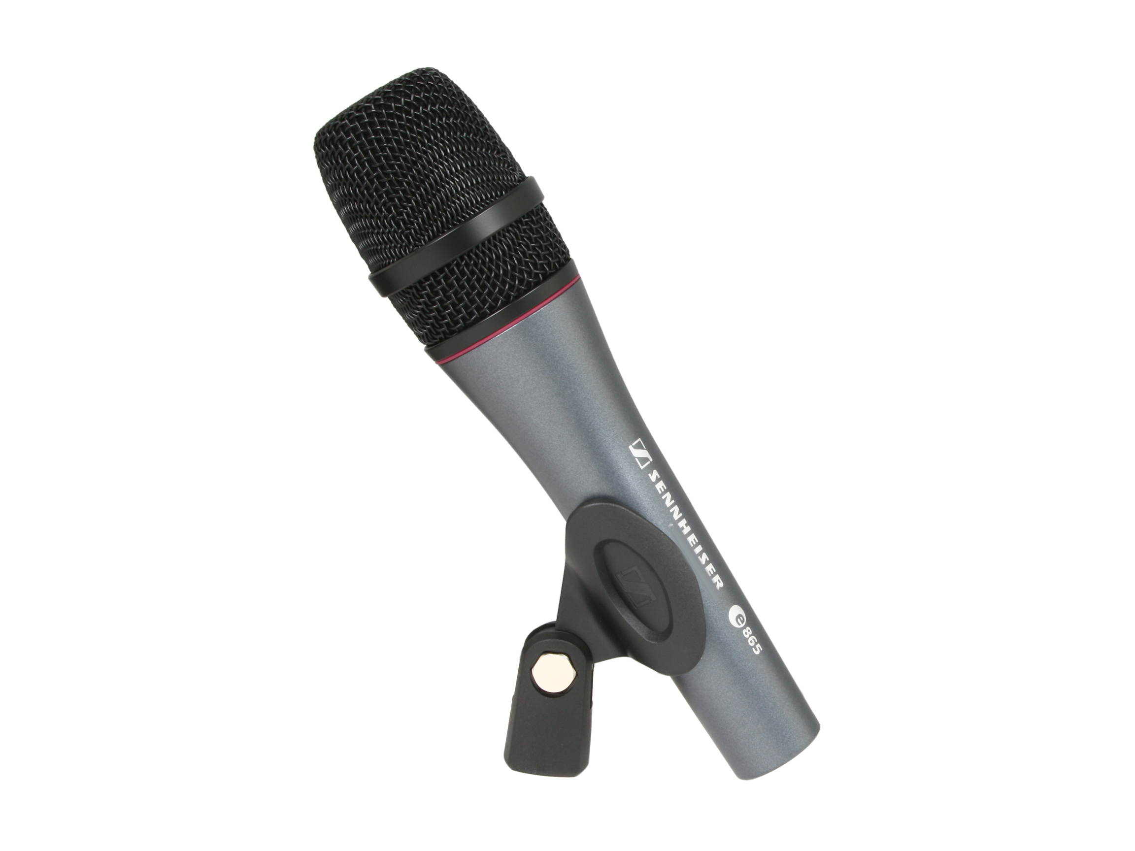 Sennheiser e 865 Professional Super-cardioid Vocal Microphone with Mic Clip