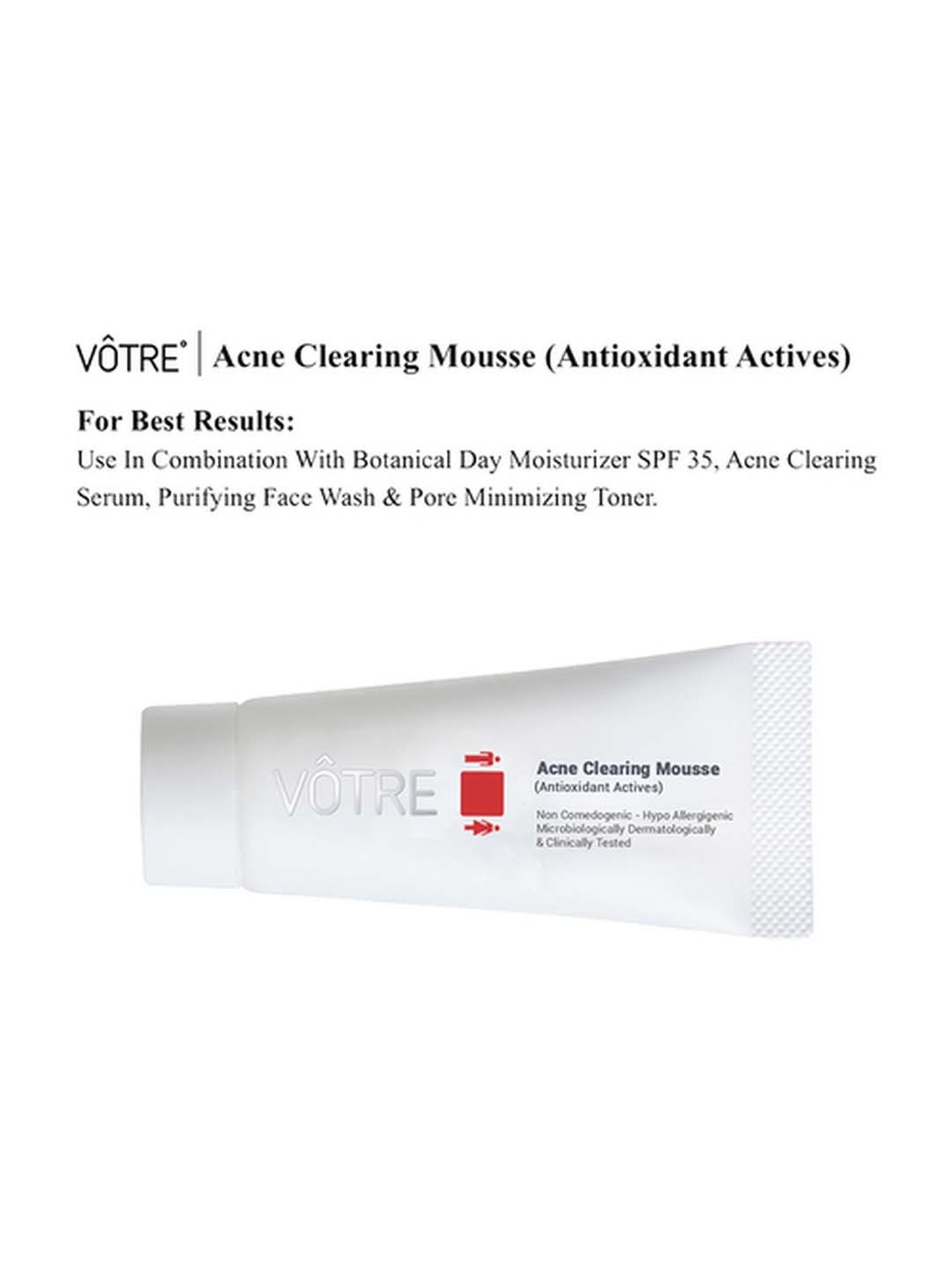 Votre Acne Clearing Mousse (antioxidant Actives ) - 30 gm