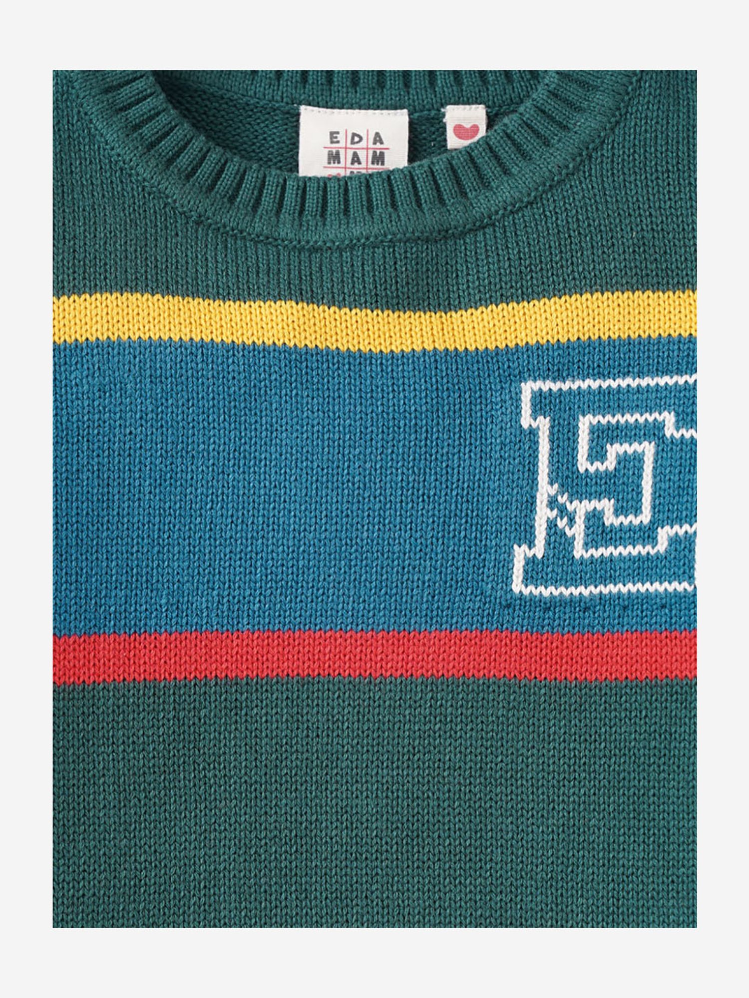 Cherry Crumble By Nitt Hyman Unisex Red & Cream Self Design Full Sleeves Sweater