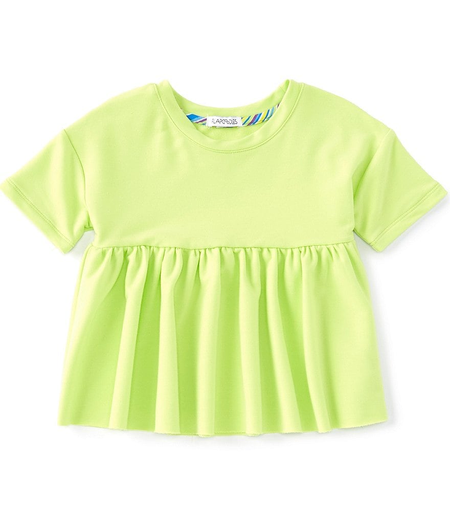 Mud Pie Little Girls 1-5 Long-Sleeve Sequin Pumpkin Tee