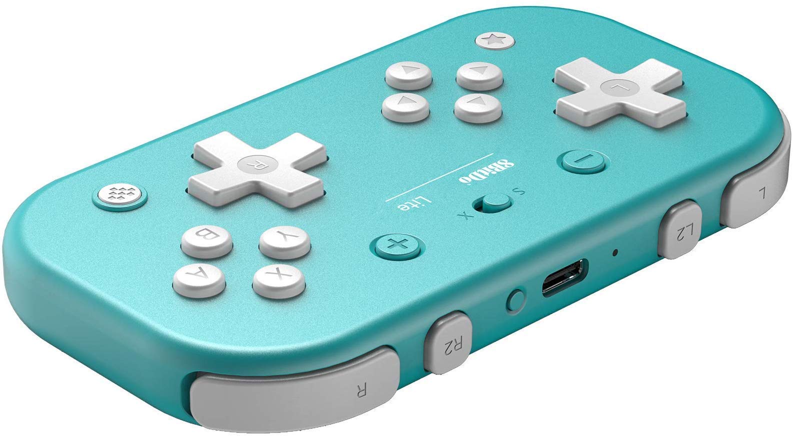 8Bitdo Lite Bluetooth Gamepad for Nintendo Switch Lite, Nintendo Switch & Windows (Turquoise Edition)