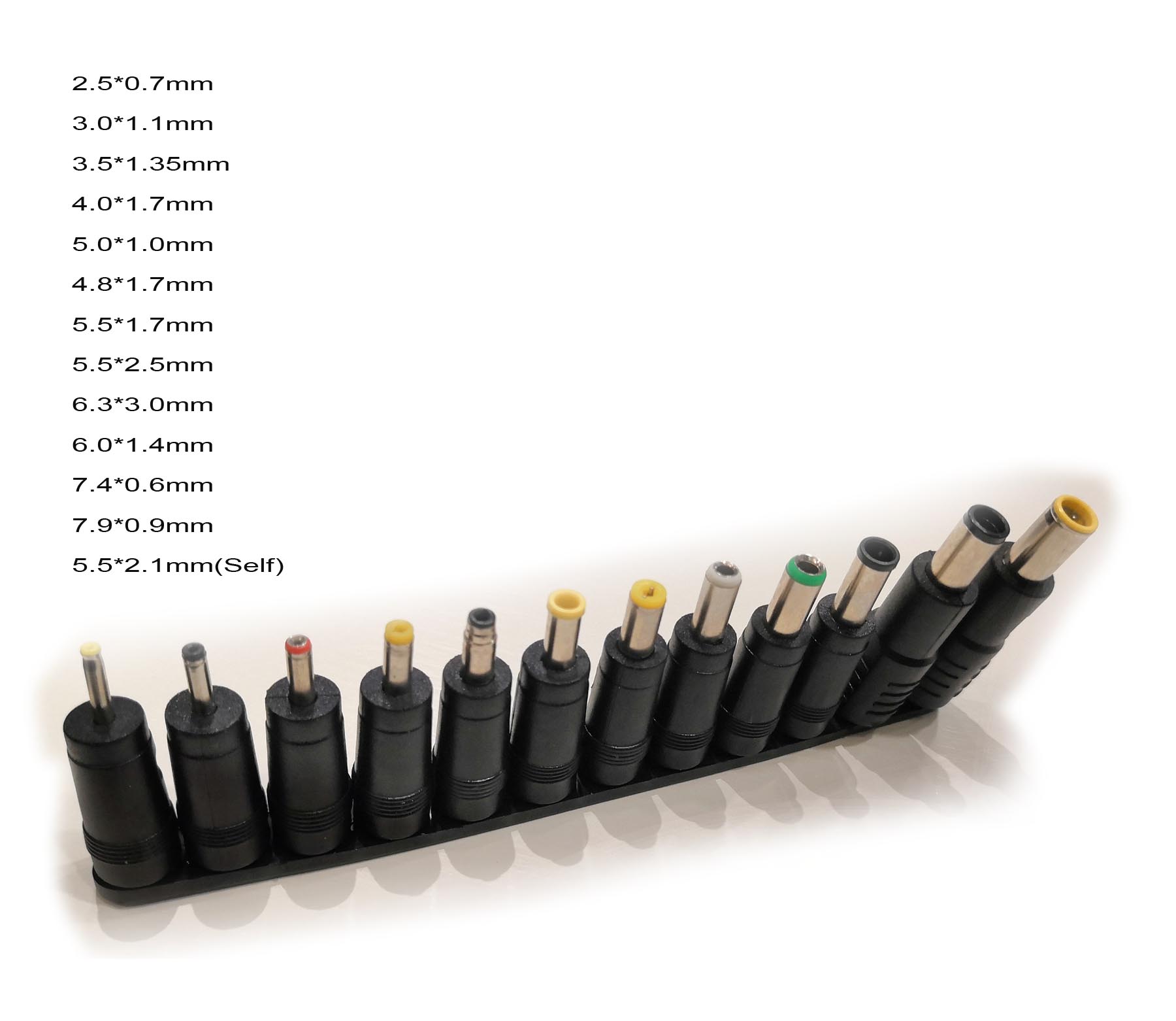 Easyday 30W Universal AC DC Adjustable 3V 4.5V 5V 6V 7.5V 9V 12V Power Supply Adapter Wall Charger with 12 Sizes DC Adapter Tips