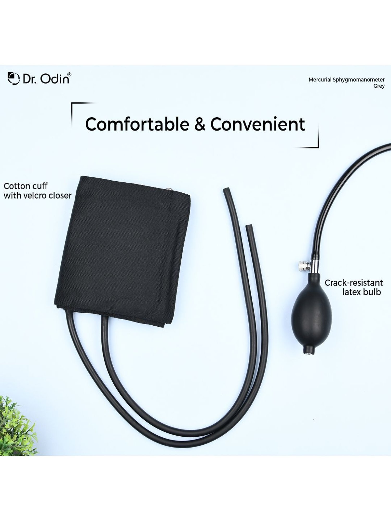 Dr. Odin OD-10A (2.3) Sphygmomanometer (Grey)