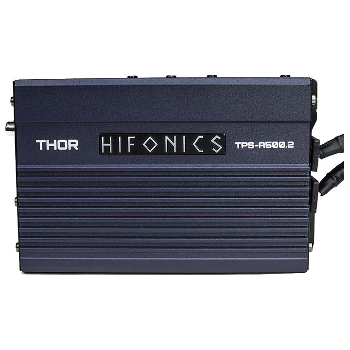HIFONICS TPS A500.2 THOR Series 2 Channel 500 Watt Class D Amp