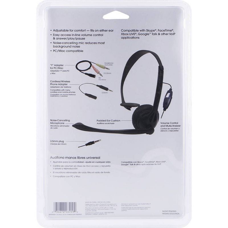Power Gear Universal All-in-One Wired Headset