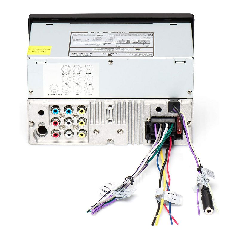 Planet Audio P9650MB 320 Watt Double DIN Bluetooth/MP3/USB/SD, AM/FM In Dash Car Stereo with  6.5 Inch Touchscreen and Wireless Remote