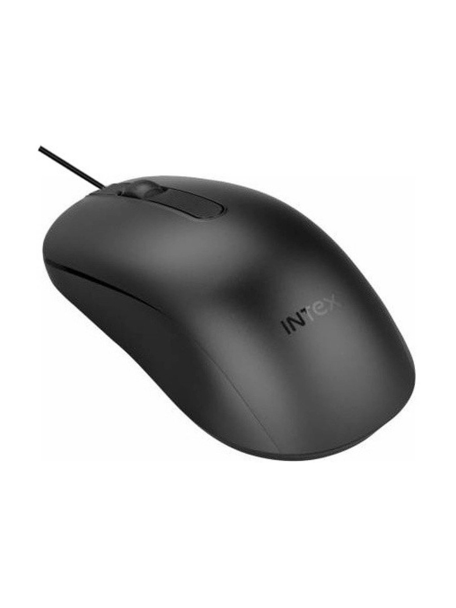 Intex ECO-8 Wired Optical Mouse (Black)