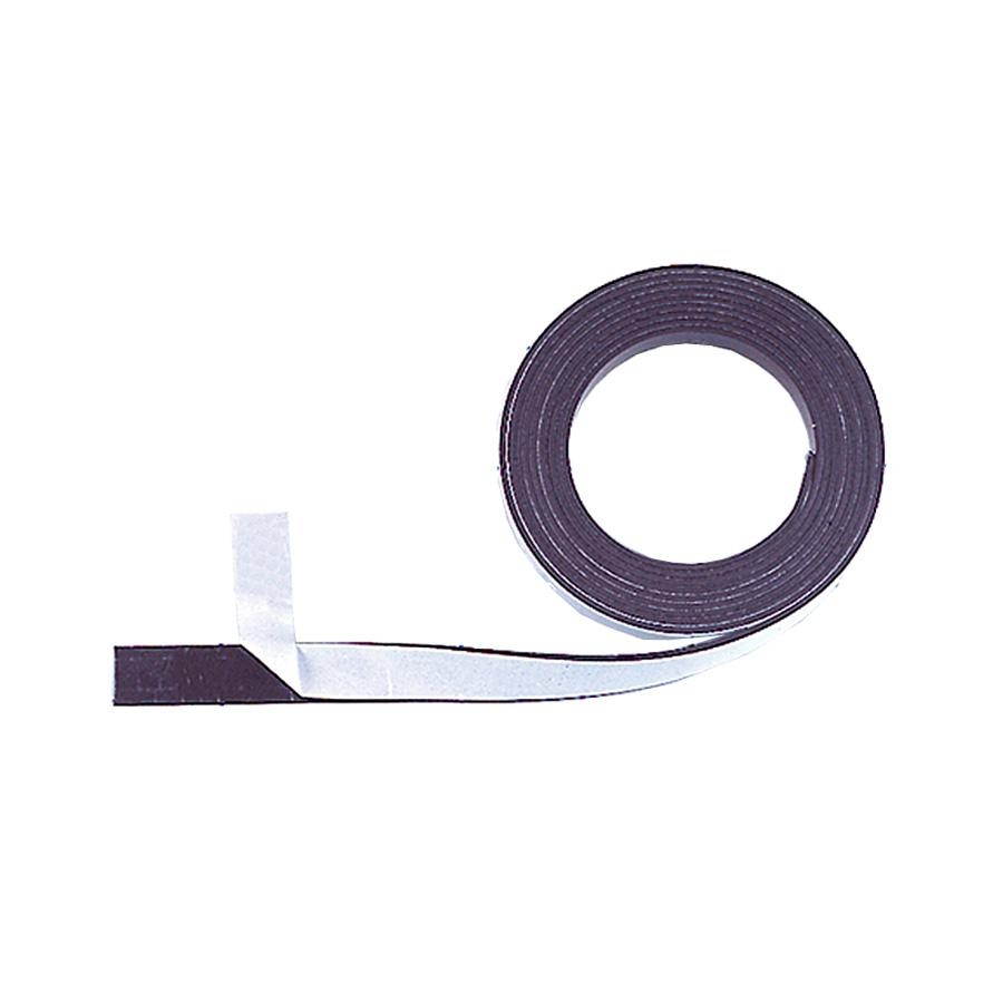 Magna Visual P-240-4 Magnetic/Adhesive Tape, 1" x 4 ft Roll
