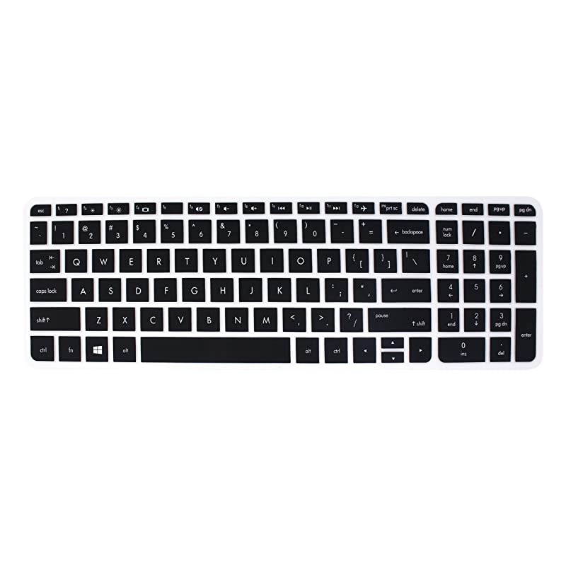 Keyboard Cover Compatible with 15.6" HP Pavilion 15-ab 15-ac 15-ae 15-af 15-an 15-ak 15-as 15-ay 15-au 15-ba 15-bc 15-bk 15-ax Series, HP Envy x360 m6-ae151dx m6-p113dx m6-w (Purple Ombre)
