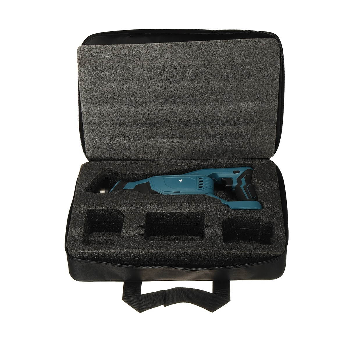Cordless Electric Reciprocating Saw Recip Sabre Saw W/ 4*Blade For Makita 18/21V Battery-Blue