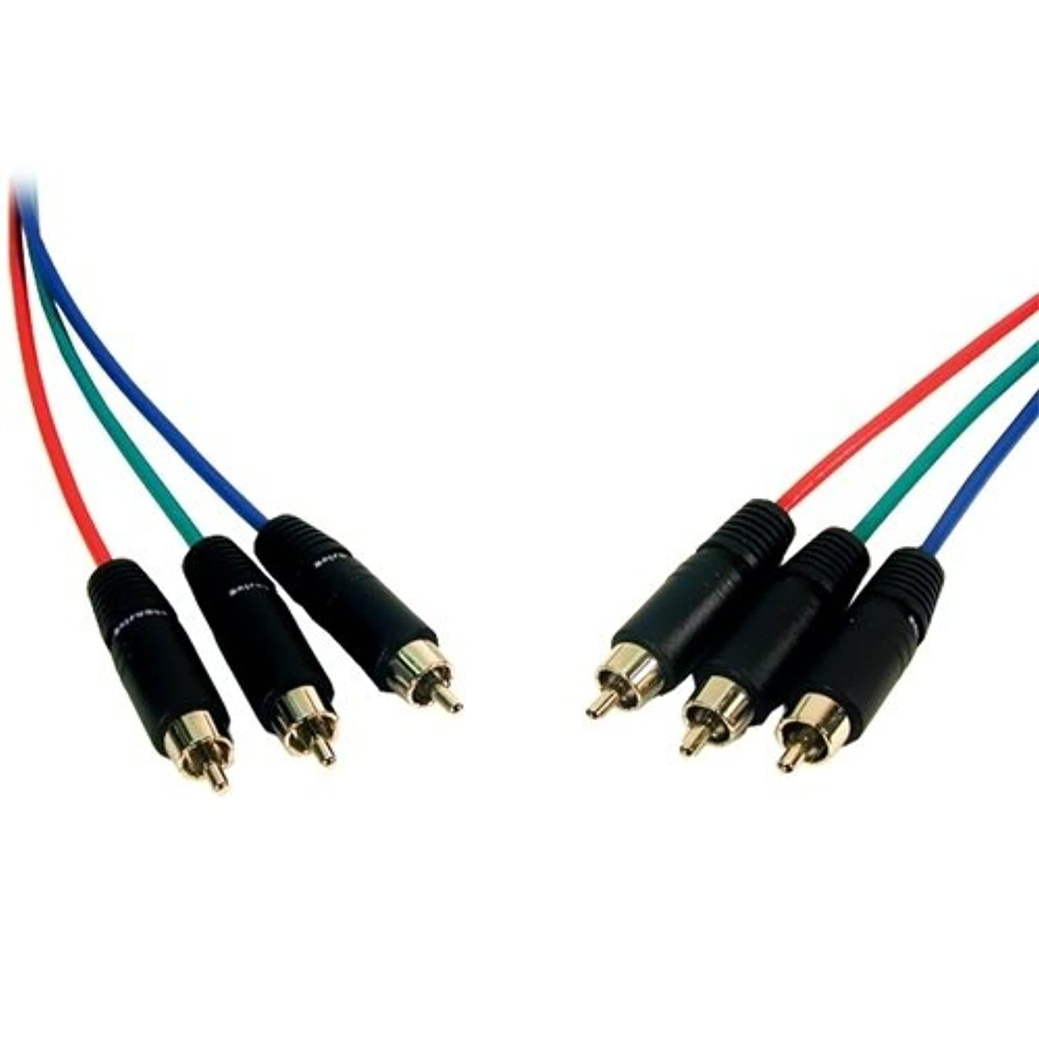 Comprehensive Cable 3RCA-3RCA-6HR Professional Series 3 RCA Plugs Each End Component Video Cable (6 Feet)