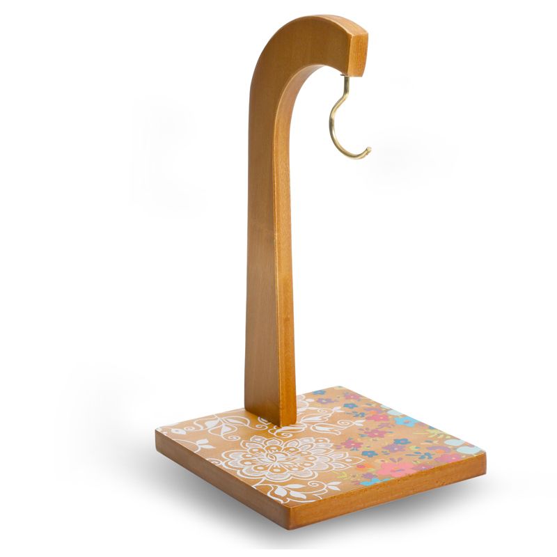 Spectrum Bloom Arched 2-Tier Steel Fruit Server - Satin Nickel