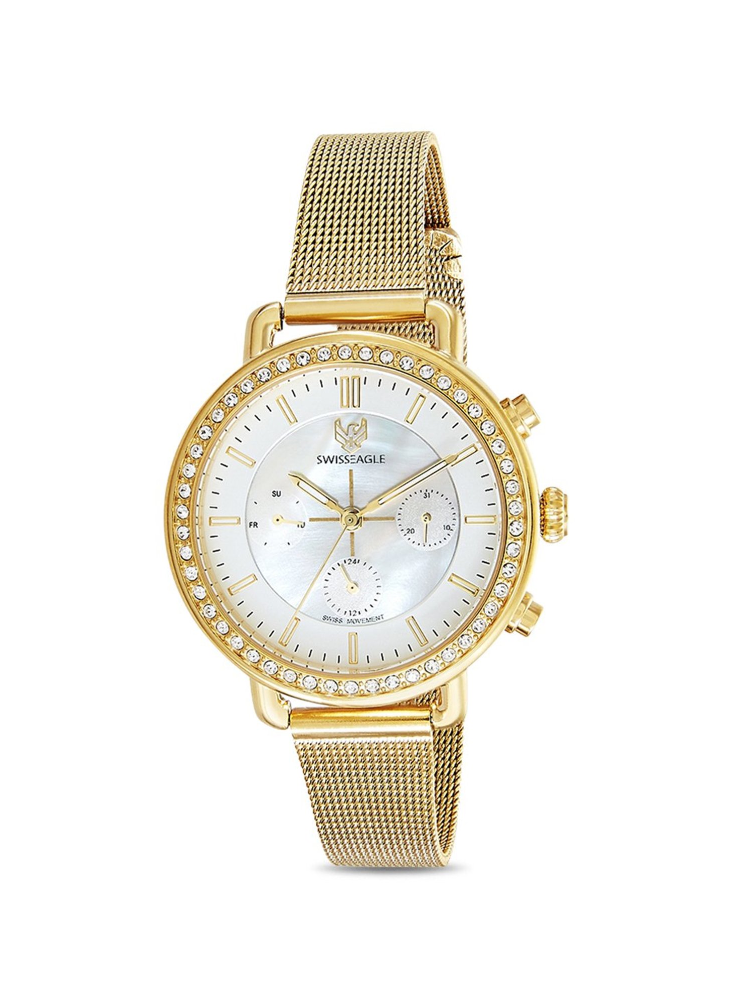 Swiss Eagle SE-9152-44 Analog Watch for Women