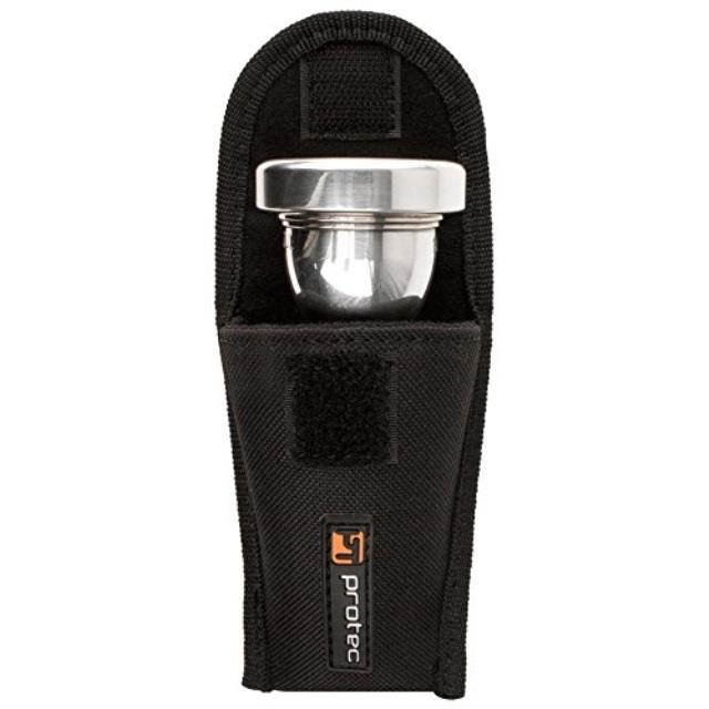 protec tuba mouthpiece padded nylon pouch with secure hook and loop closure, model a205