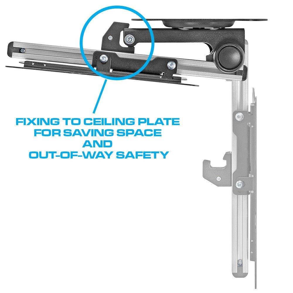 Cmple - Folding LCD Ceiling/Cabinet Mount for 17 - 37  TV/Monitor