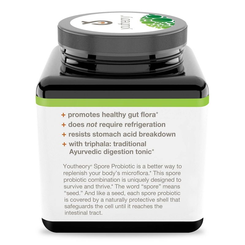 Youtheory Spore Probiotic Capsules - 60ct