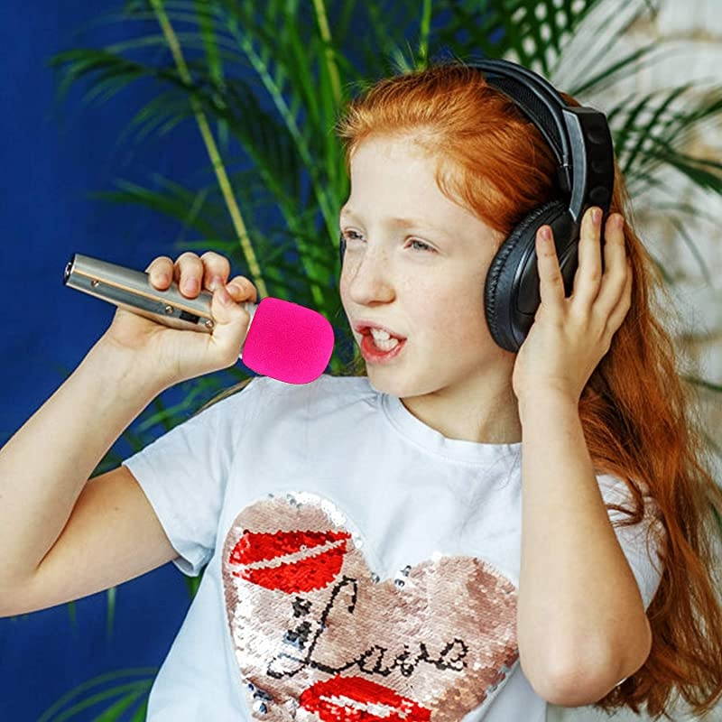 Pack Thick Handheld Stage Microphone Windscreen Foam Cover Karaoke DJ 12 Color