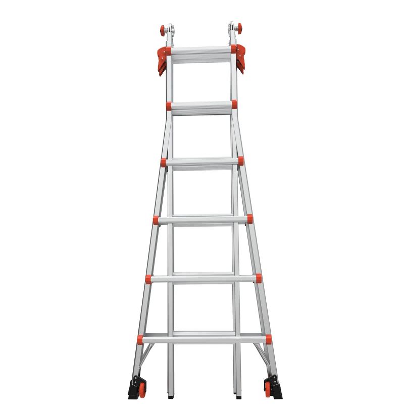 Little Giant Ladder Systems Model 26 300lb ANSI Type IA rated Aluminum Ladder Gray
