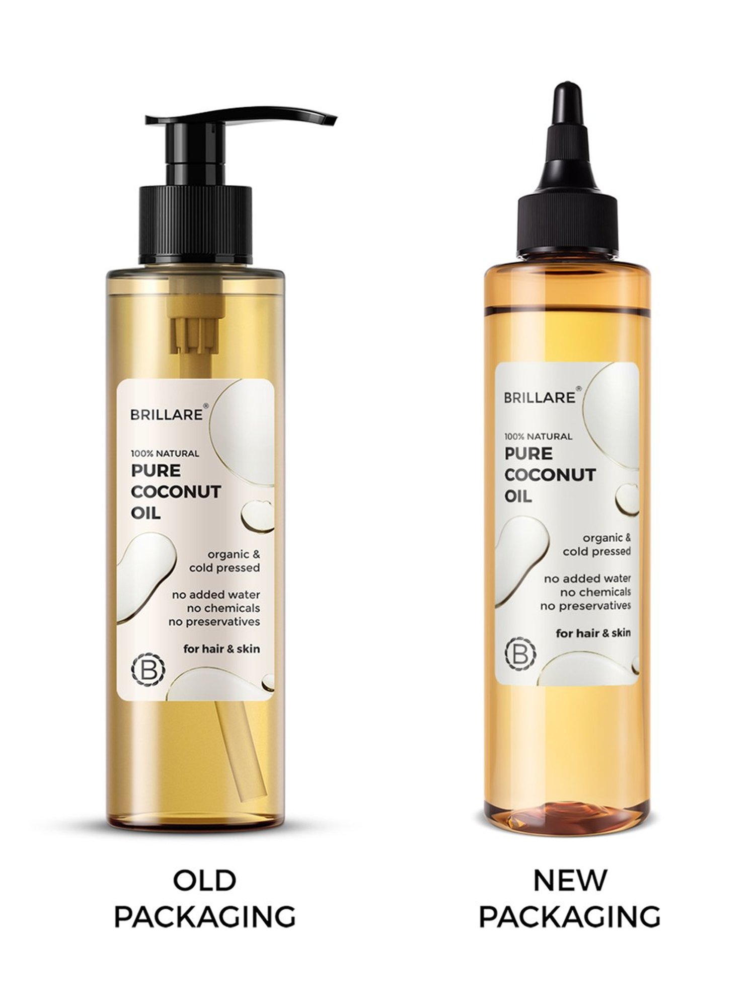 Brillare Pure Coconut Oil - 200 ml