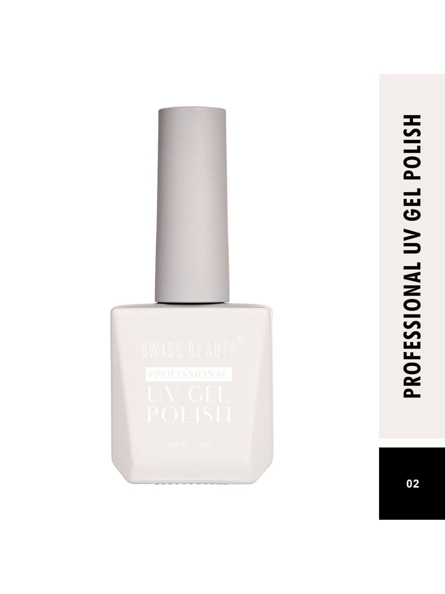 SWISS BEAUTY Professional UV Gel Polish 02 - 15 ml