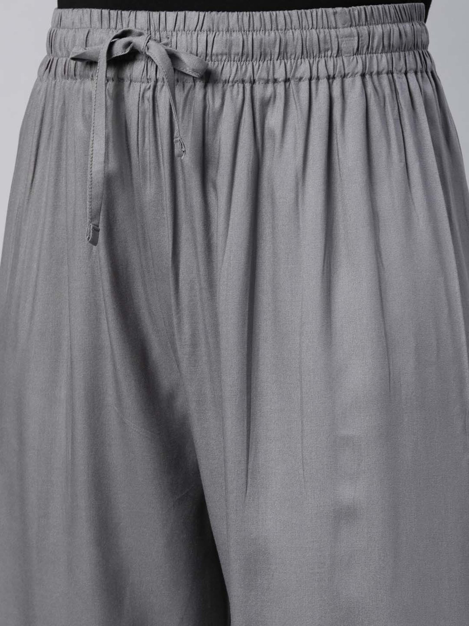 TWIN BIRDS White & Grey Regular Fit Pants - Set Of 2