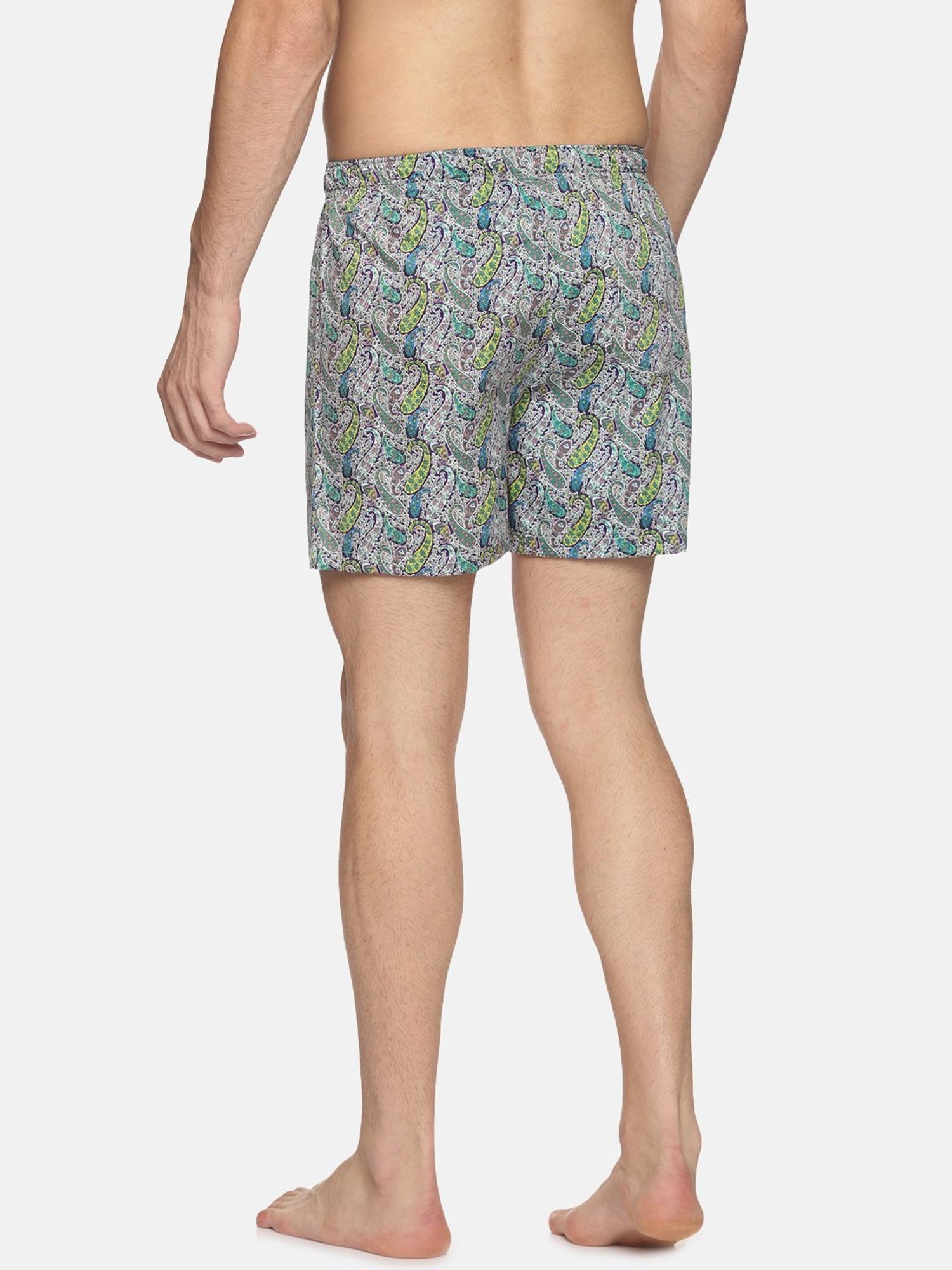 Don Vino Green Regular Fit Printed Boxers