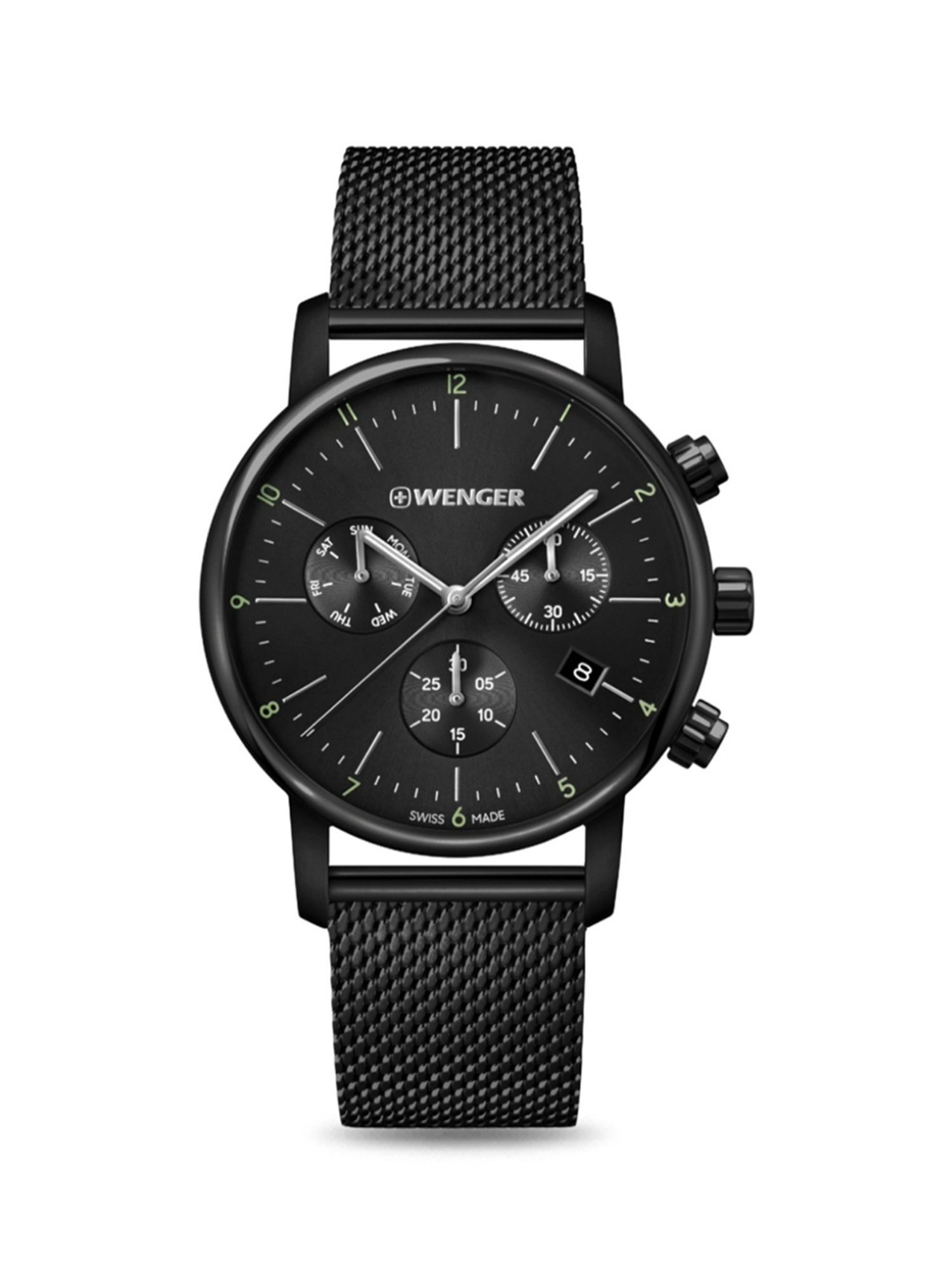 Wenger Swiss Made 01.1743.116 Urban Classic Chrono Analog Watch for Men