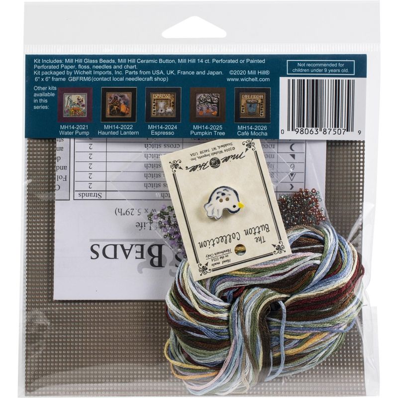 Mill Hill Buttons & Beads Counted Cross Stitch Kit 5"X5"-Tree Of Life (14 Count)