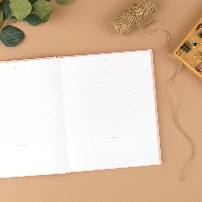 Lined Journal Work Style Medium Hardcover Casebound Petal Pink - Cambridge